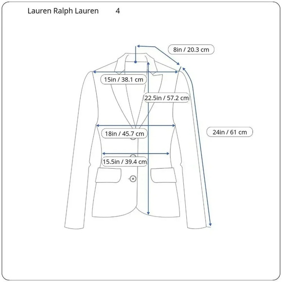 Lauren Ralph Lauren Hibiscus Linen Blazer Jacket Womens 4 Orange Mango New $210 - Picture 8 of 8